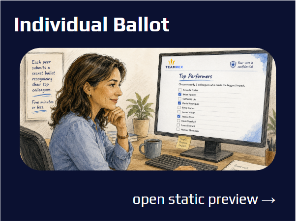 Individual Ballot: open static preview